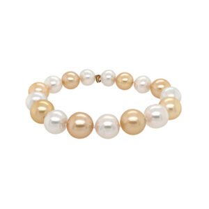 Golden Pearl Bracelet